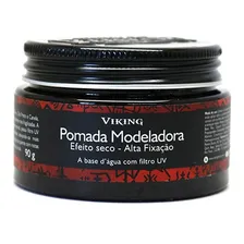 Pomada P/ Cabelo Viking | Linha Midgard | 90g | Efeito Matte Foto mini 1