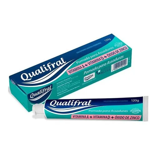 Pomada Para Assaduras Qualifral 120g Foto 1