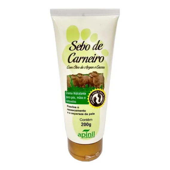 Pomada Sebo De Carneiro 200g - Apinil Foto 1