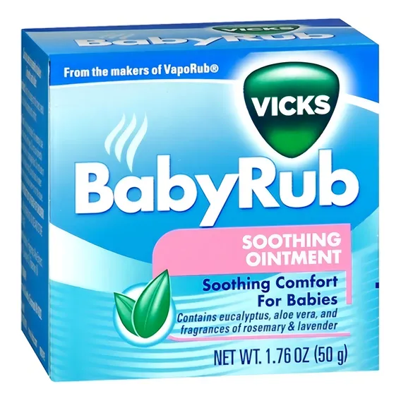 Pomada Vicks Babyrub Baby Rub Infantil Foto 1