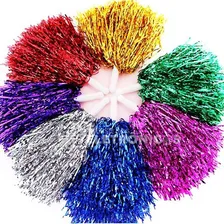 Pompom Metalizado Lider De Torcida - Prata Foto mini 3