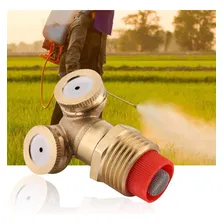 Pomya Pulverizador de Latão AgrÃcola, 2 Peças Bico de Nebulização de Latão Pulverizador de Irrigação de Aspersores de Jardim AgrÃcola Foto mini 3