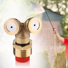 Pomya Pulverizador de Latão AgrÃcola, 2 Peças Bico de Nebulização de Latão Pulverizador de Irrigação de Aspersores de Jardim AgrÃcola Foto mini 4