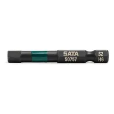 Ponta Bit Impacto Hexagonal 5mm 50mm Com 10 Pçs St59755 Sata Foto  mini 1