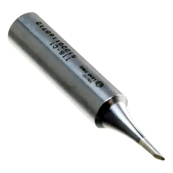 Ponta De Solda Hakko T18 T18-c1 - Chanfrada 1mm Foto 1