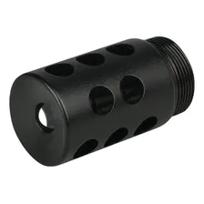 Ponta Muzzle Break Preto 09 Crown Quickshot Carabinas Foto  mini 1