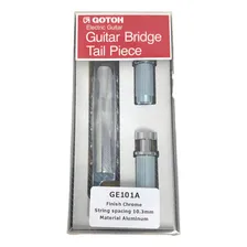 Ponte Fixa Gotoh Cordal Ge101a Cromada Lespaul P Guitarra Cor Cromado Foto mini 3