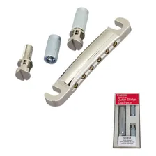 Ponte Fixa Gotoh Cordal Ge101a Cromada Lespaul P Guitarra Cor Cromado Foto mini 4