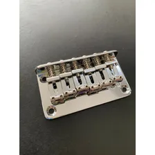 Ponte Fixa Vintage Guitarra Stratocaster Cromada Dolphin Foto mini  2