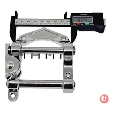 Ponte Vibrato Guitarra Telecaster Vintage Cromada Foto mini 3