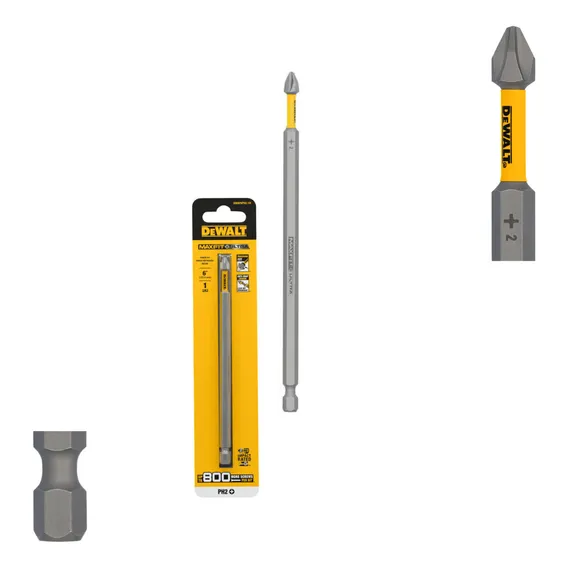 Ponteira Para Parafusadeira Longa Dewalt Bits Sextavado Foto 1