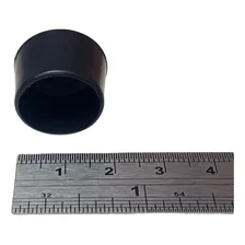 Ponteira PĂ© Cadeira Externa Pvc Preto 5/8 16mm 1,6cm 24un Foto mini 2