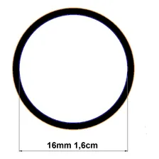 Ponteira Pé Cadeira Externa Pvc Preto 5/8 16mm 1,6cm 24un Foto mini 4