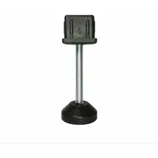 Ponteira PĂ© Nivelador Sapata Metalon 25x25 - 10 Uni Cor Preto Foto mini 2