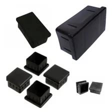 Ponteiras 15x15 Reta P/ Metalon 1000 Un. Direto Da Fabrica Cor Preto Foto  mini 1