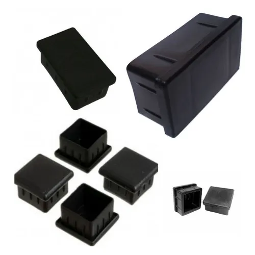 Ponteiras 15x15 Reta P/ Metalon 1000 Un. Direto Da Fabrica Cor Preto Foto 1