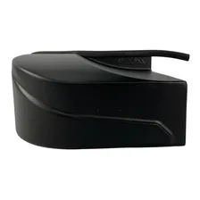Ponteiras Em Plastico De Estribo Preto Fosco Foto mini 3