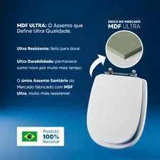 Pontto Lavabo Assento Sanitário Kadet Branco Para Louça Agnes T Foto mini 4