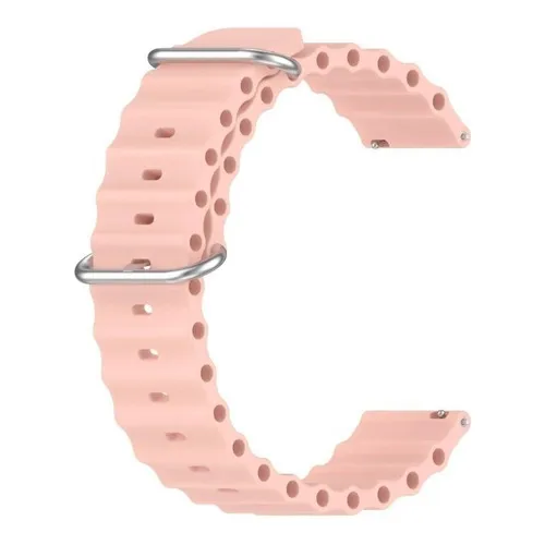 Poolsy pulseira relógio smart compatível oceano cor rosa largura 22 mm Foto 1