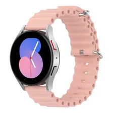 Poolsy pulseira relógio smart compatível oceano cor rosa largura 22 mm Foto mini 4