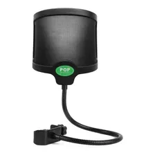 Pop Filter Filtro Suporte Estúdio Microfone Tela Metálica Foto  mini 1