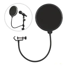 Pop Filter Para Microfone / Filtro Estúdio Studio Foto  mini 1