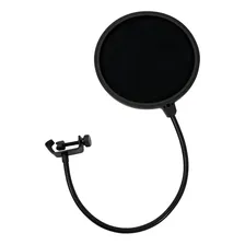 Pop Filter Tela Anti Sopro Para Microfone Com Haste Flexível Foto mini 1