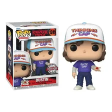 Pop! Funko Dustin Thinking Cap #1249 | Stranger Things Foto  mini 1