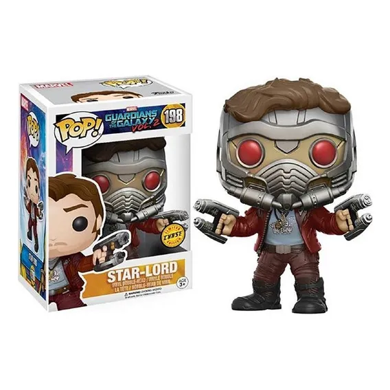 Pop! Funko Star Lord 198 Marvel Guardiões Da Galáxia chase Limited Edition Foto 1