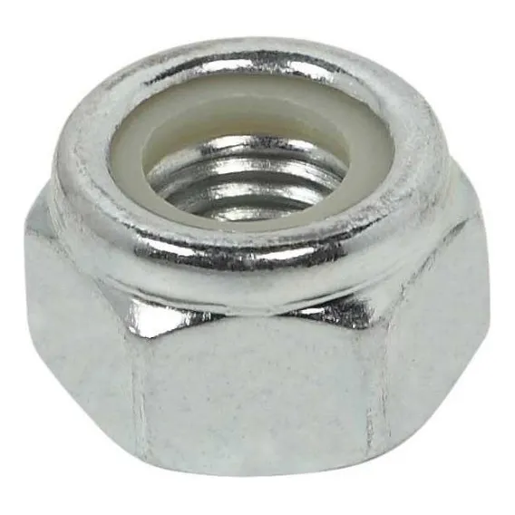 Porca 4mm Sextavada Travante Ma Zincado Ciser 100pcs Foto 1