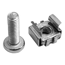 Porca Gaiola Para Rack M5 Com Parafuso 10 Peças Foto  mini 1
