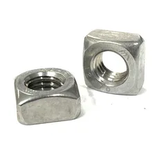Porca Quadrada M6 Inox - 10 Peças Foto mini 2