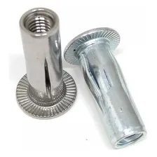 Porca Rebite Plusnut M8 Para Metal Plástico Fibra (20 Un) Foto mini 1