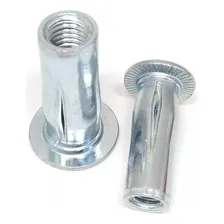 Porca Rebite Plusnut M8 Para Metal Plástico Fibra (20 Un) Foto mini 2