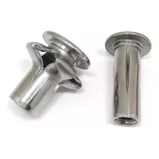 Porca Rebite Plusnut M8 Para Metal Plástico Fibra (20 Un) Foto mini 4