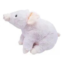Porco Rosa Sentado 32 Cm - PelĂșcia Foto mini 2