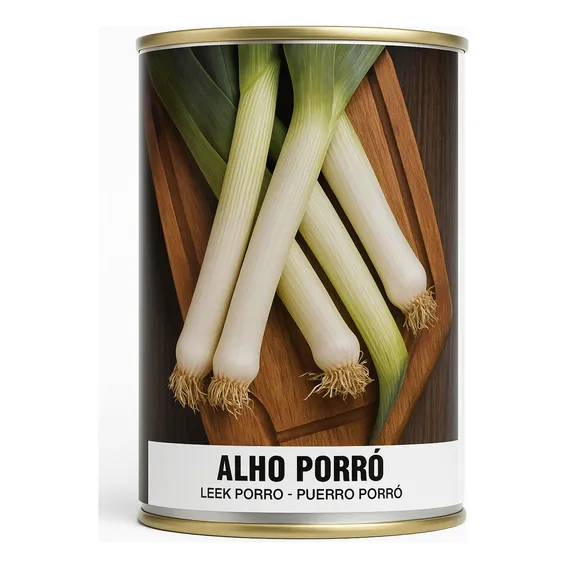 Poro Alho Porr贸 Carentan Feltrin Sementes Alho Porr贸 Carentan poro Hortali莽a/Frutal 100 g 100 g Unidade 1 Foto 1