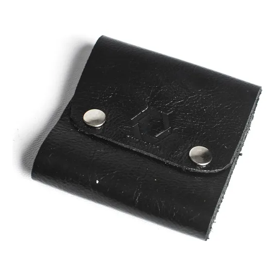 Porta 8 Cartoes Memoria Couro Photopro Cartao Sd Card Cor Preto Foto 1