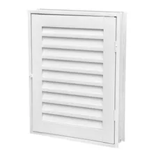 Porta Abrigo Alçapão Alumínio Branco 60x60 - Linha 25 Foto mini  2