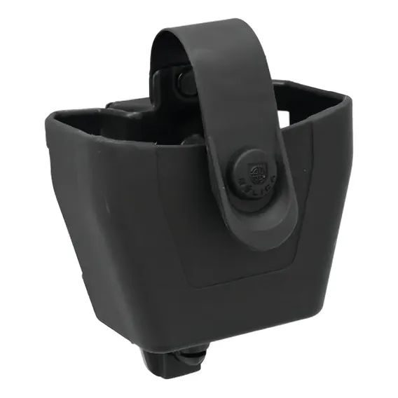 Porta Algema Em Polímero Bélica Cinto Clip - Preto Foto 1