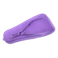 Porta Alicate Unhas Lilas P/manicure Estojo Protetor Alicate Foto  mini 1
