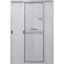 Porta Balcão 210x150 3 Folhas Branco C/trinco Foto mini  2
