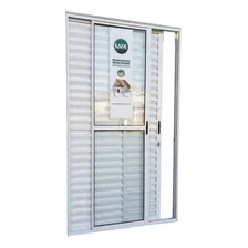 Porta Balcão Veneziana 3 Folhas AlumÃnio Branco 1,50x2,10m Foto mini 1
