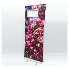 Porta Banner Roll Up Em AlumÃnio 100x200 Cm Com Case Foto mini 2
