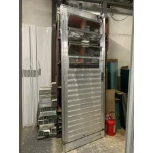 Porta Basculante 210 X 90 Brilhante Lado Direito Cor Prateado Foto mini 2