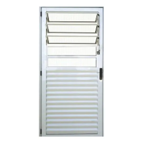 Porta Basculante AlumÃnio Branco L25 2,10 X 0,70 Foto 1