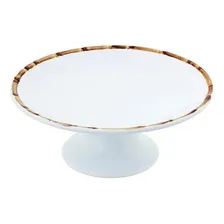 Porta Bolo 28 Cm Com Borda Bambu Scalla Foto mini  2