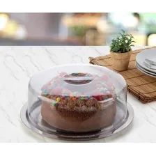 Porta Bolo Redonda 27.5cm Inox Forma - Pronta-entrega Foto mini 2