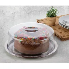 Porta Bolo Redonda 27.5cm Inox Forma - Pronta-entrega Foto mini 3