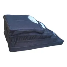 Porta Bolsa Sacola Sacolinha Plástica Feira Loja Cor Preto Lisa Foto mini 3